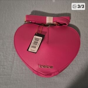 Bebe Red Heart Crossbody